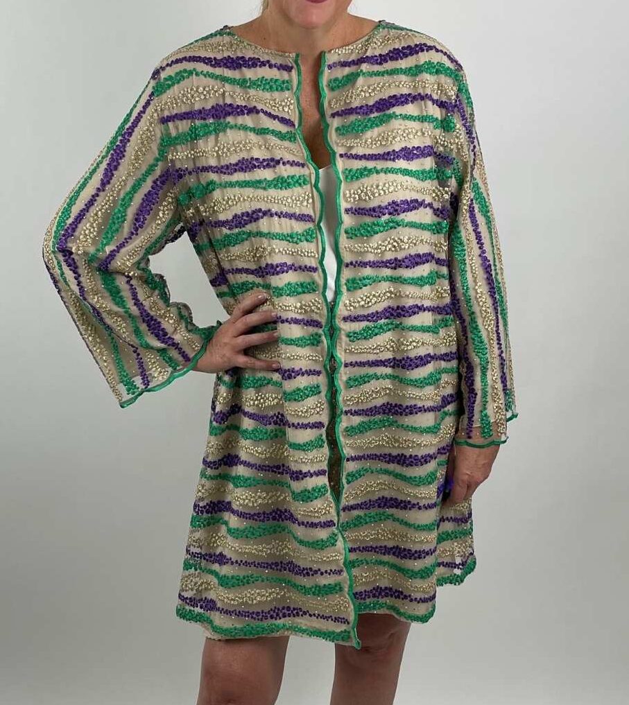 Mardi Gras Sequin Jacket